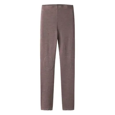 name it Nkfwang Wool Needle Legging Solid - Purple - 116