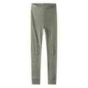 Name It Nknwax Wool Rib Leggings Grön