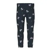 name it Nmfdavina Aop Swe Legging Bru - Navy - 98
