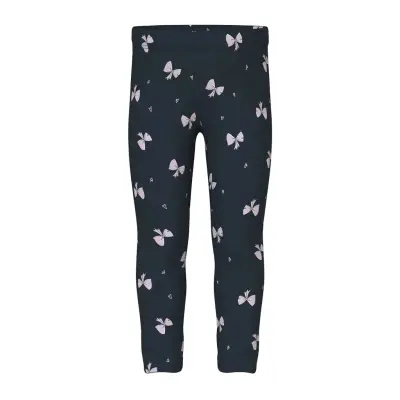 name it Nmfdavina Aop Swe Legging Bru - Navy - 98