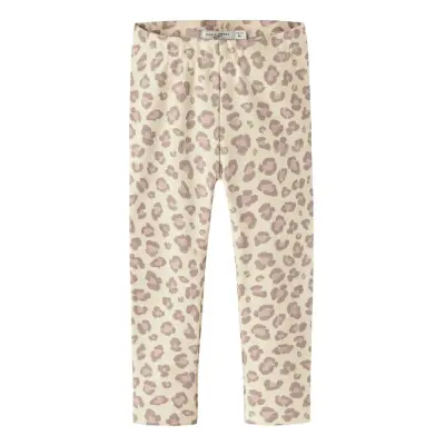 name it Nmfdavina Sweat Fleece Legging Bru Noos - Cream - 122