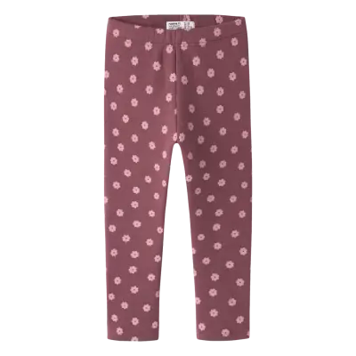 name it Nmfdavina Sweat Fleece Legging Bru Noos - Pink - 110