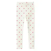 name it Nmfdheart Xsl Legging - White - 86