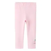 name it Nmfdittie Swe Legging Bru - Pink - 92