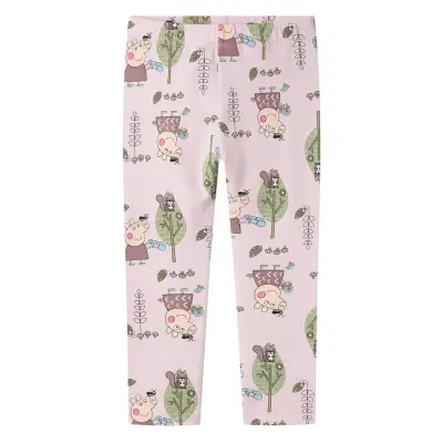 name it Nmfdyka Peppa Legging Noos Cplg - Pink - 110
