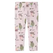 name it Nmfdyka Peppa Legging Noos Cplg - Pink - 98