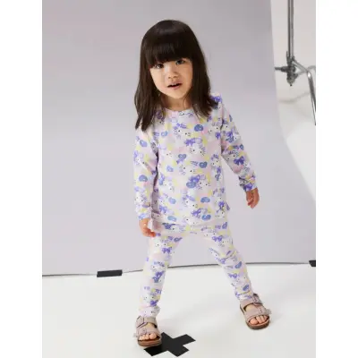 name it Nmffimi Hellok Legging Sky - Purple - 92