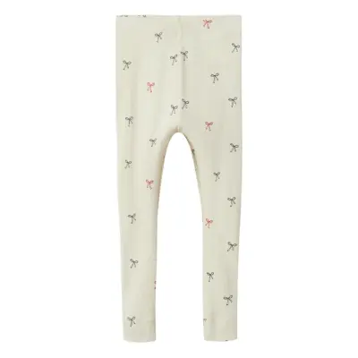 name it Nmflabela Slim Legging - Cream - 98