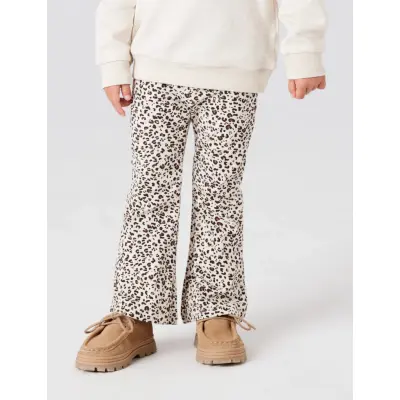 name it Nmfoda Flare Legging - White - 98