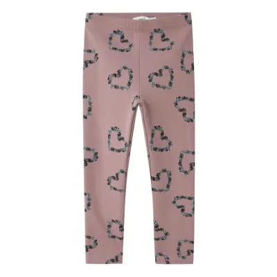 name it Nmfolukria Sweat Legging Bru - Pink - 110