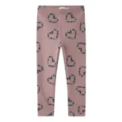 name it Nmfolukria Sweat Legging Bru - Pink - 116