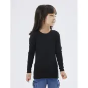 name it Nmfsuraja Xsl Ls Top Noos - Black - 98