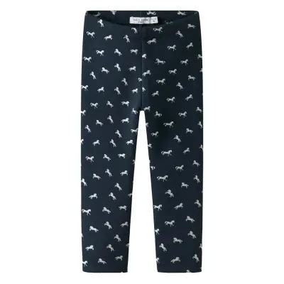 name it Nmftavina Sweat Fleece Legging Bru Noos - Navy - 92