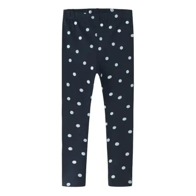 name it Nmfvivian Glitter Legging - Navy - 110