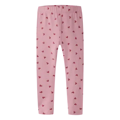name it Nmfvivian Glitter Legging - Pink - 104