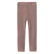Name It Nmfwang Wool Neddle Legging Solid Noos Rosa
