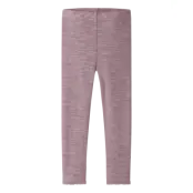 name it Nmfwang Wool Needle Legging Solid Noos - Pink - 104