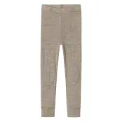 Name It Nmmwang Wool Needle Longjohn Solid Noos Beige