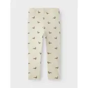 name it Nmnroko Xsl Legging Box - Cream - 116