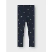 name it Nmnroko Xsl Legging Box - Navy - 116