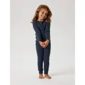 name it Nmnwax Wool Rib Legging Noos - Navy - 98