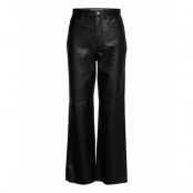 Naomi Leather Leggings/Byxor Svart Carin Wester