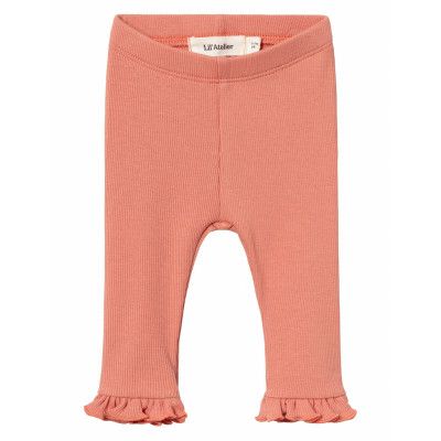Lil'Atelier Nbfgago Dia Slim Legging Lil Orange