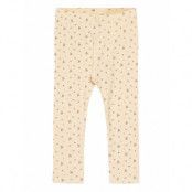 Nbfgago Slim Legging Lil Noos *Villkorat Erbjudande Leggings Creme Lil'Atelier