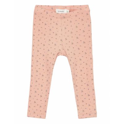 Nbfgago Slim Legging Lil Noos *Villkorat Erbjudande Leggings Rosa Lil'Atelier