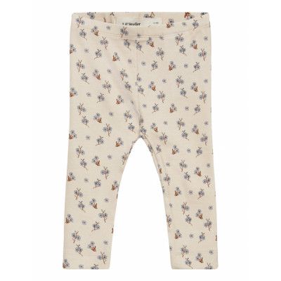Nbfgaya Slim Legging Sp1 Lil Leggings Creme Lil'Atelier