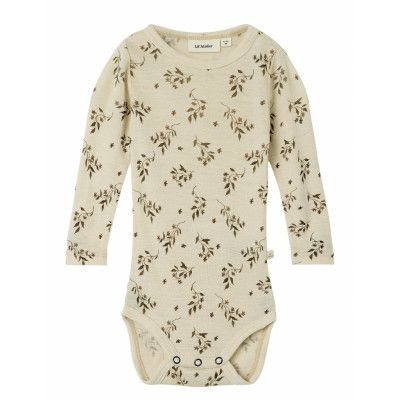 Lil'Atelier Nbfnimo Ls Slim Wo/Mo Body Aop Lil Kräm