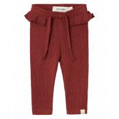 Lil'Atelier Nbfrachel Nin Slim Legging Hea Lil Burgundy