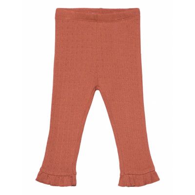 Nbfrachel Slim Leggings July Lil *Villkorat Erbjudande Leggings Orange Lil'Atelier
