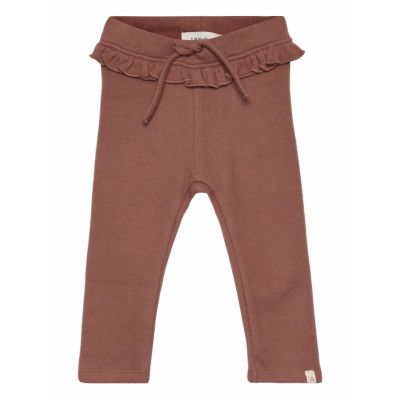 Nbfthora Slim Legging Lil Bottoms Leggings Brown Lil'Atelier