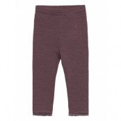 Nbfwang Wool Needle Legging Xx Leggings Lila Name It