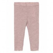 Nbfwang Wool Ne.legging Solid Noos Xxiii *Villkorat Erbjudande Leggings Lila Name It