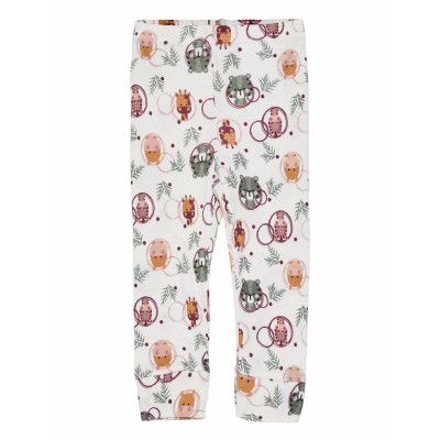 Nbfwillit Wool Legging Leggings Base Layer Bottoms Multi/mönstrad Name It