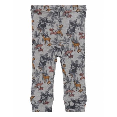 Name It Nbmwang Wool Needle Longjohn Noos Xxii Grå