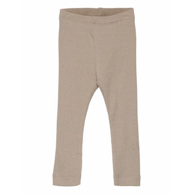 Nbnkab Legging Noos *Villkorat Erbjudande Leggings Beige Name It