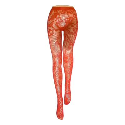 Net Roses Tights Lingerie Pantyhose & Leggings Röd Wolford