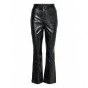 Nico Croco Pants Trousers Leather Leggings/Byxor Svart By Malina