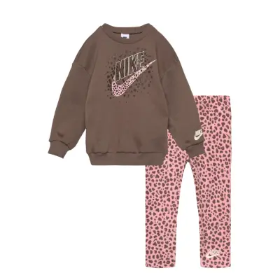 Nike Gg-Legging Set - Brown - 104/110
