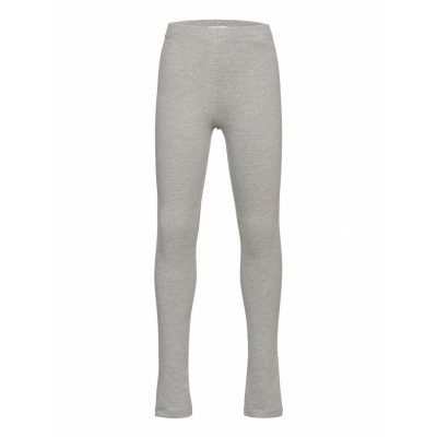 Nkfdavina Solid Swe Legging Bru N *Villkorat Erbjudande Leggings Grå Name It