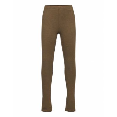 Nkfdavina Solid Swe Legging Bru N Leggings Grön Name It