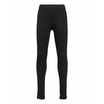 Nkfdavina Solid Swe Legging Bru N *Villkorat Erbjudande Leggings Svart Name It