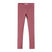 Name It Nkfdavina Solid Swe Legging Bru N Noos Burgundy