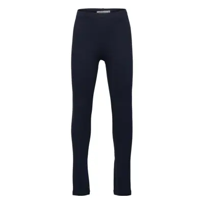 Nkfdavina Solid Swe Legging Bru Noos Leggings Blå Name It