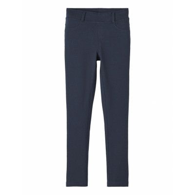 Name It Nkfjavi Solid Swe Legging Unb N Noos Svart