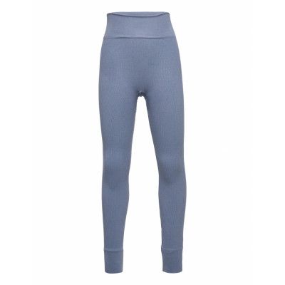 Nkflavenda Seamless Legging Leggings Blå *Villkorat Erbjudande Name It