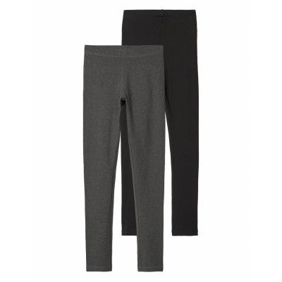 Nkfvivian 2P Legging L Noos Bottoms Leggings Multi/patterned Name It